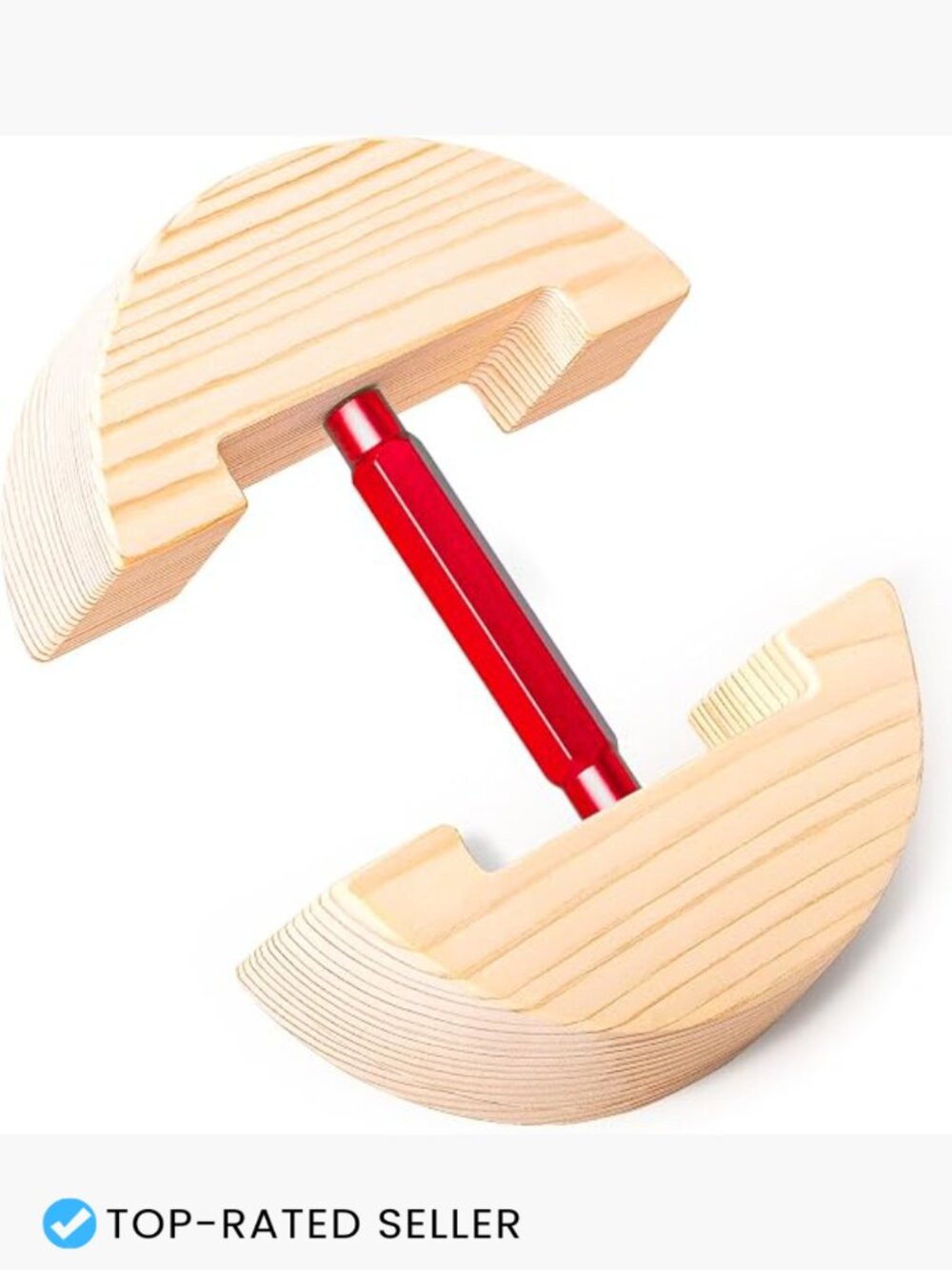 Wooden Hat Stretcher for Fitted Caps Cowboy Hats Adjustable Size 7-8.5